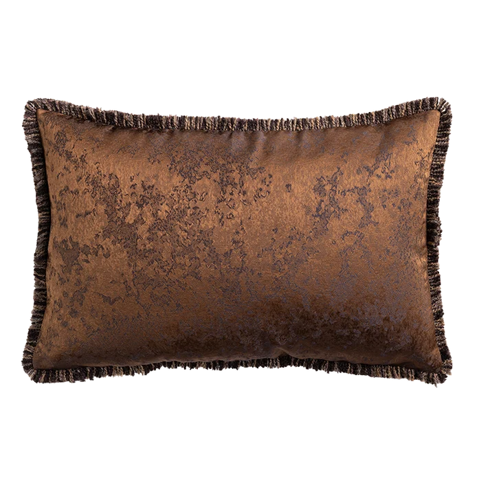 Ballroom Cushion with Fringe - Bronze