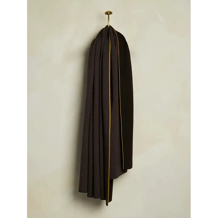 Classic Merino Wool Throw - Espresso