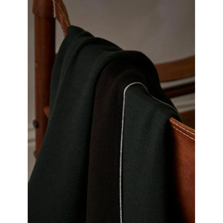 Classic Merino Wool Throw - Racing Green