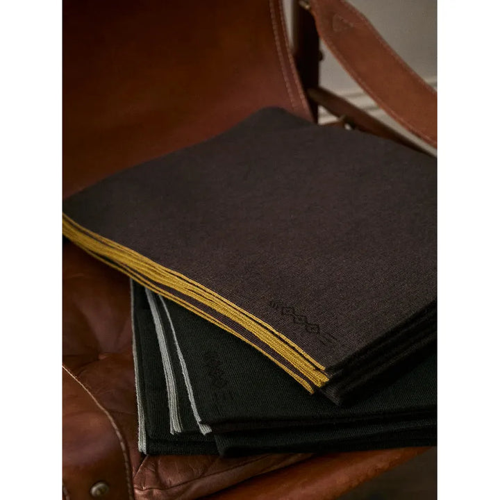 Classic Merino Wool Throw - Espresso