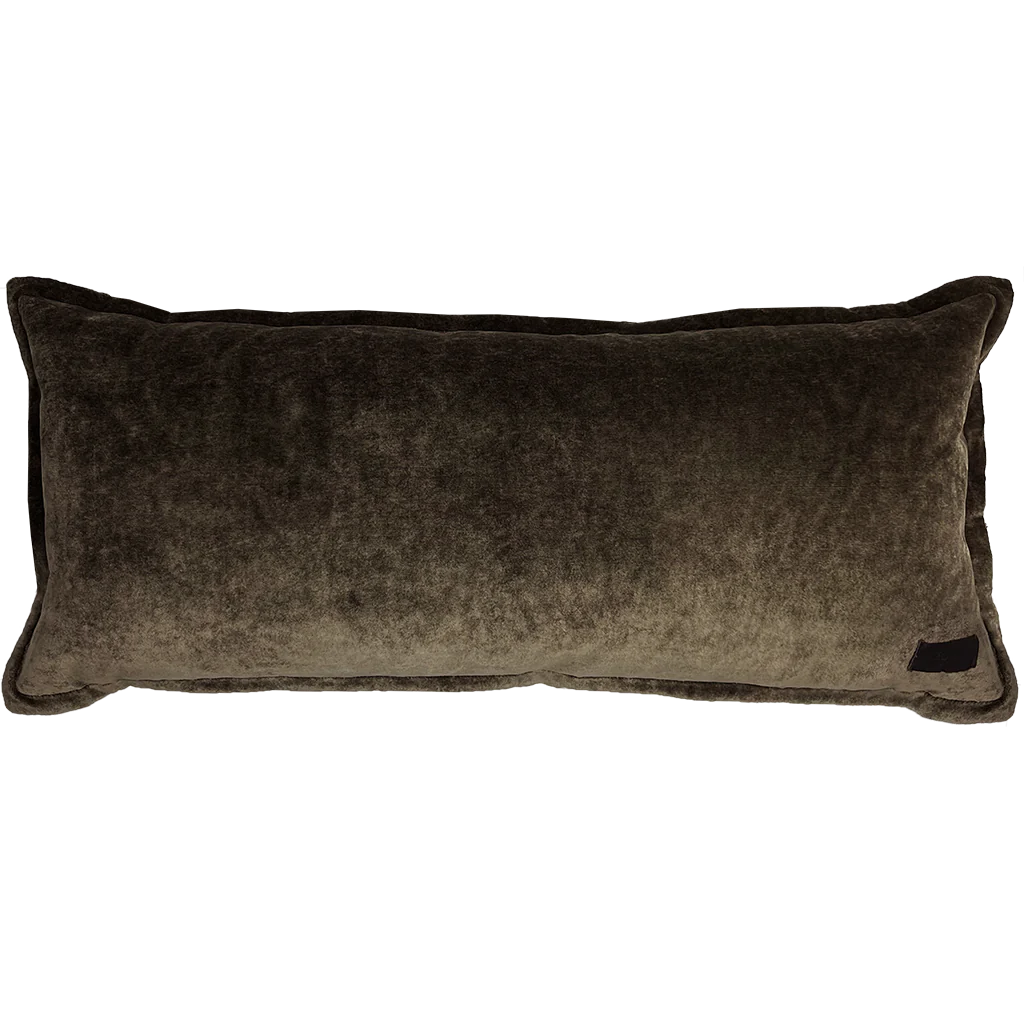 Eskimo Velvet Cushion - Seal