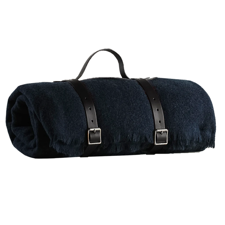 Nomad Merino Wool Throw - Ocean