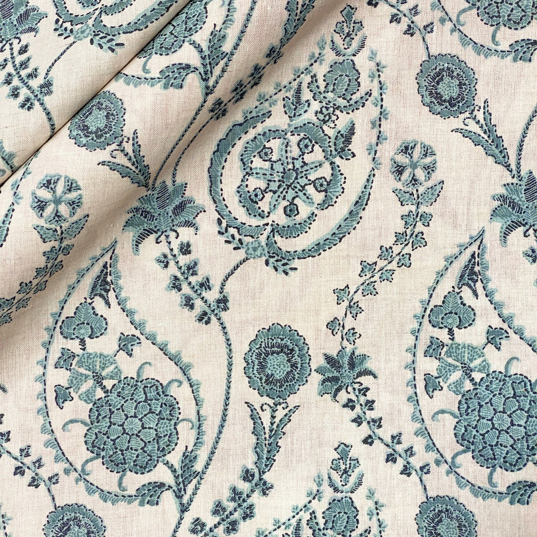 Delfyn Paisley - Teal