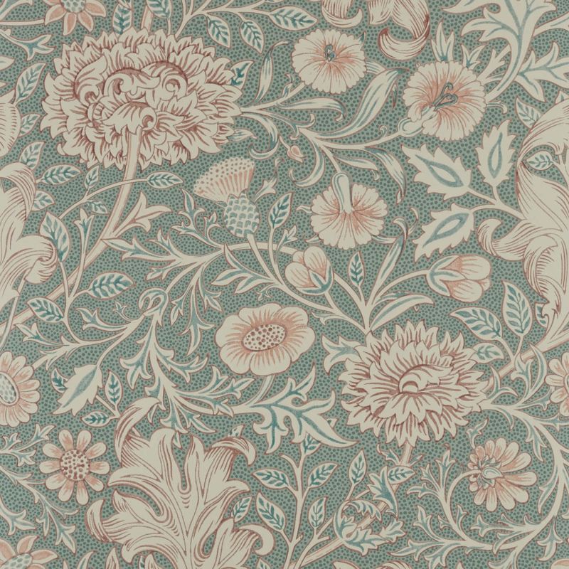 Double Bough - Light Teal Wallpaper