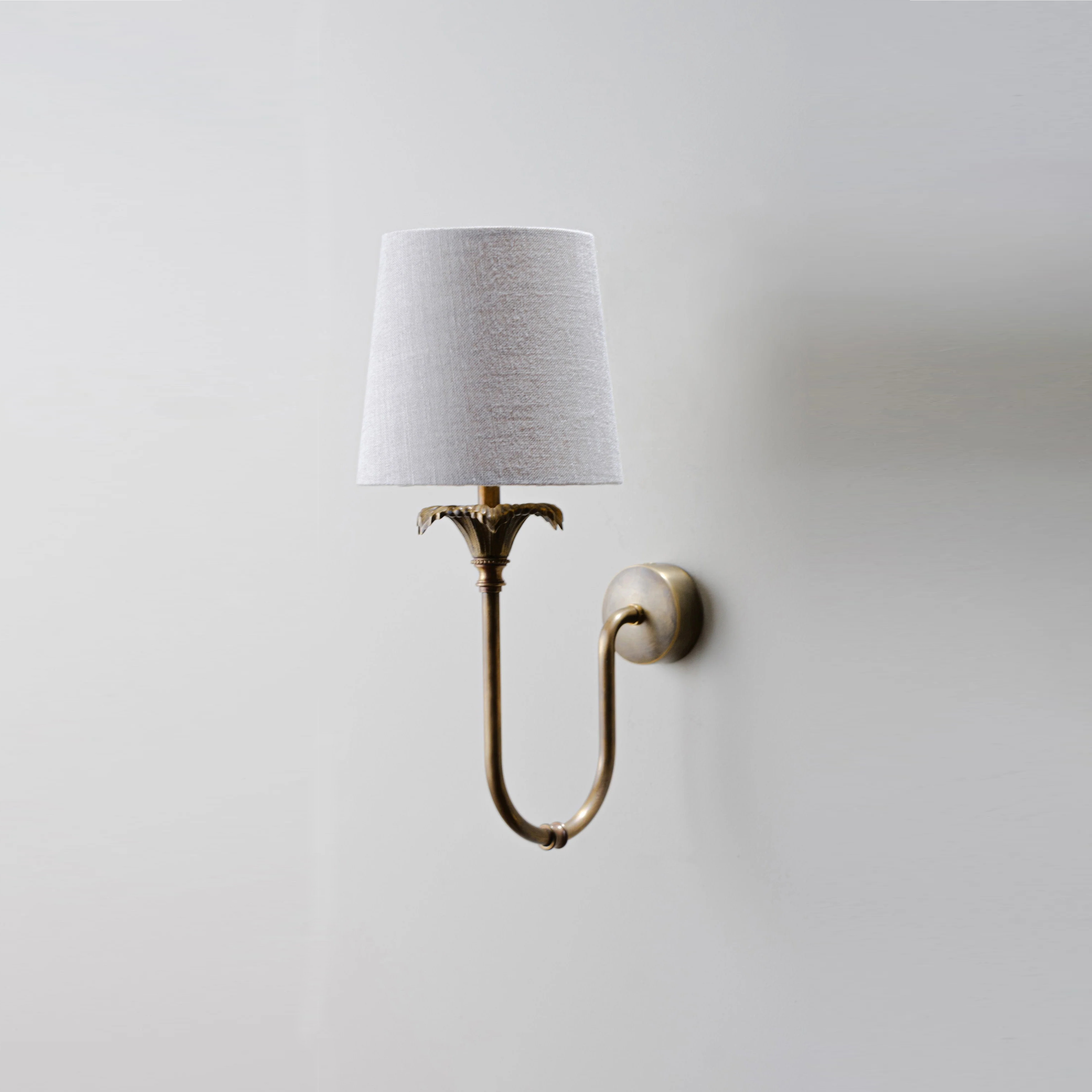 Edith Wall Light - Old English Brass