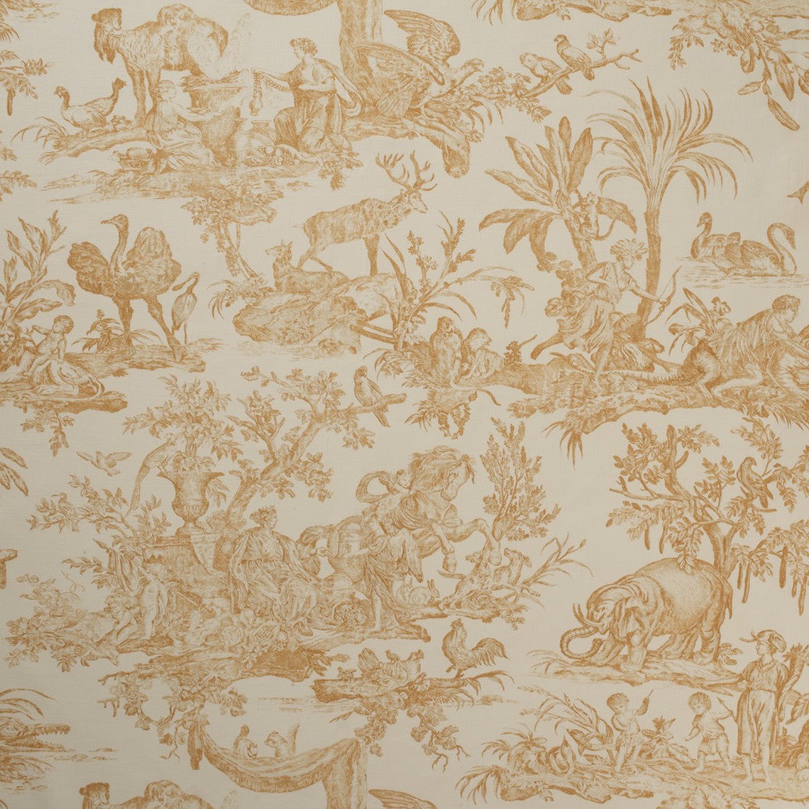 Four Continents Toile - Saffron