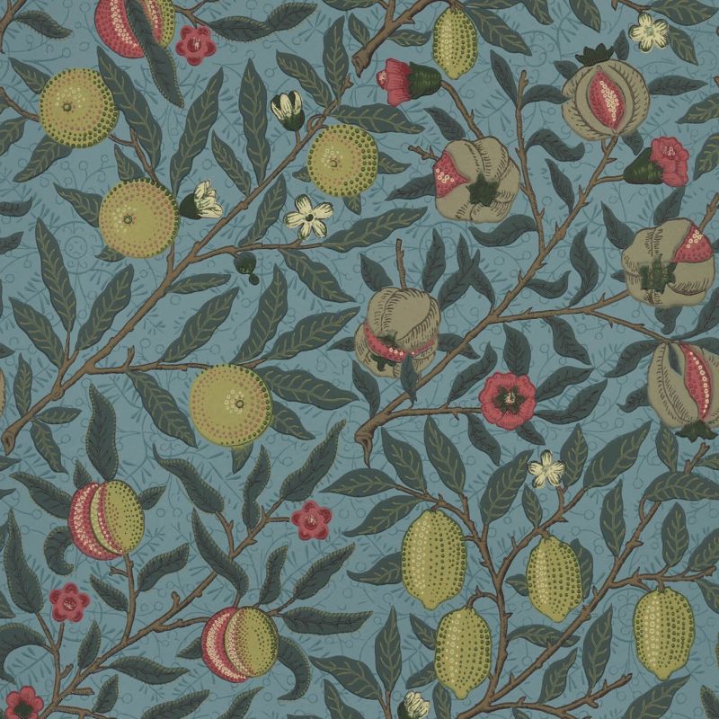 Fruit - Woad Wallpaper