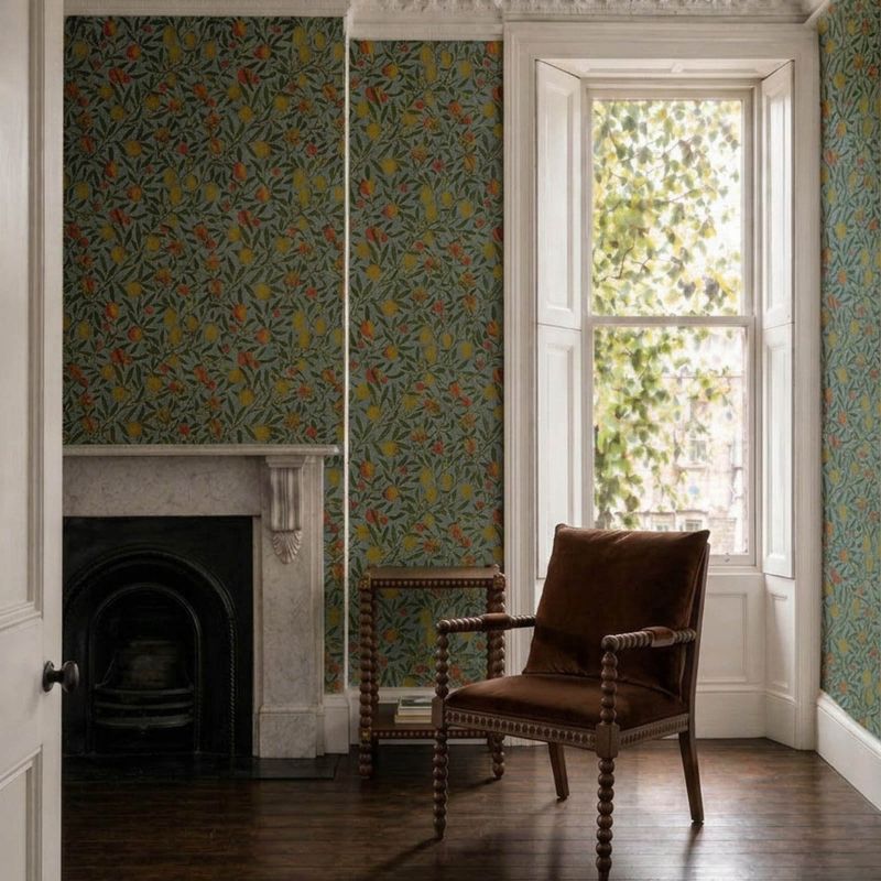 Fruit - Woad Wallpaper
