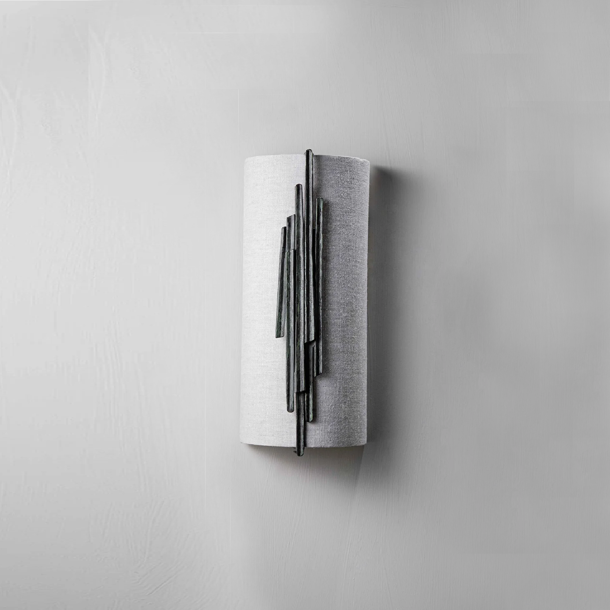 Hanzo Caged Wall Light Small - Verdigris