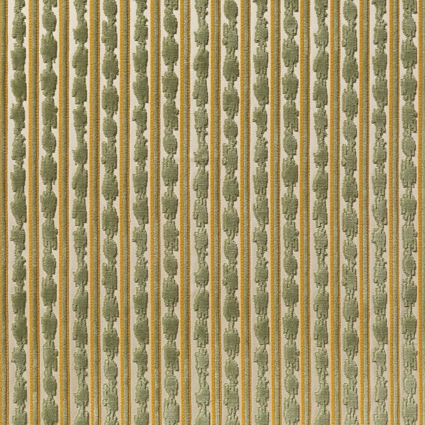 Ikat Stripe - Celadon / Honey