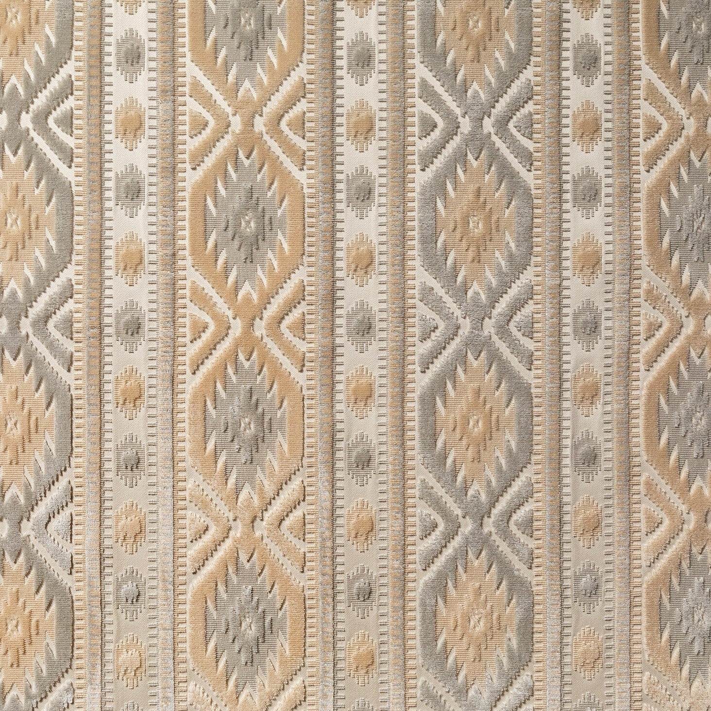 Kilim - Silver / Almond