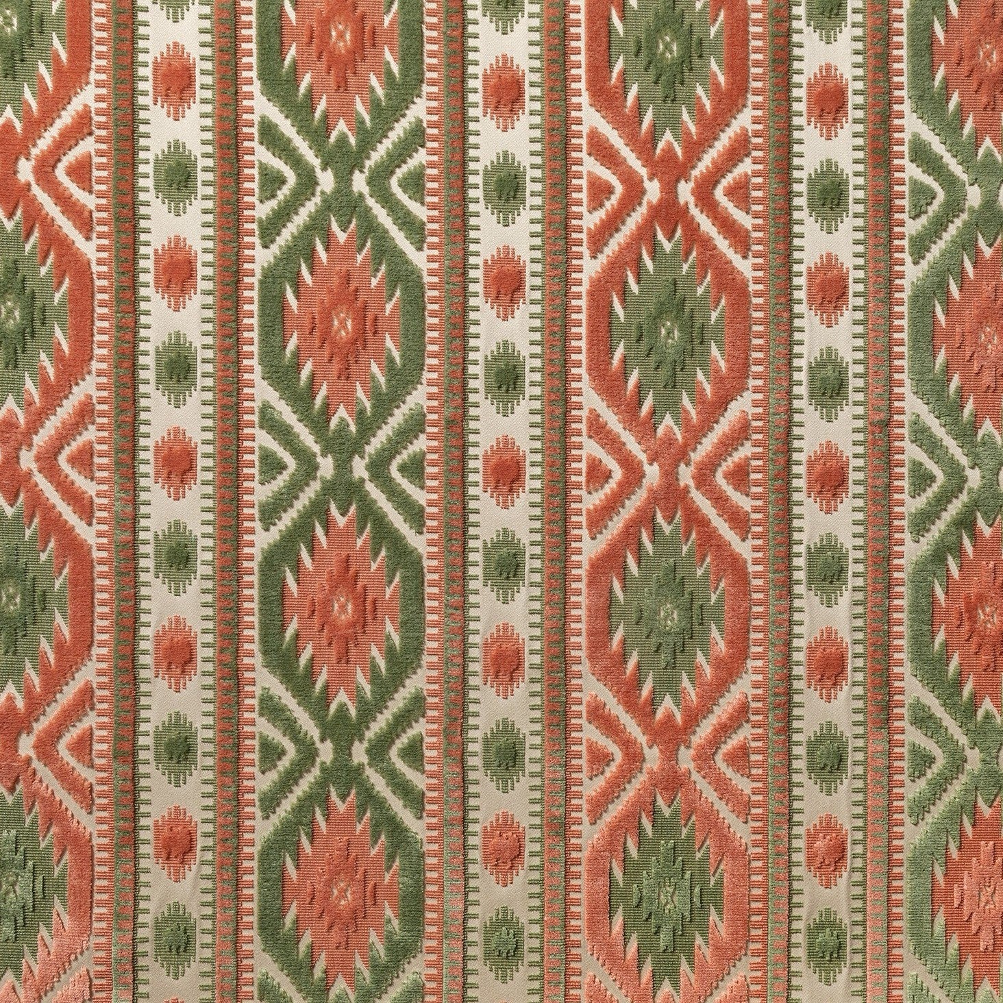 Kilim - Coral / Celadon