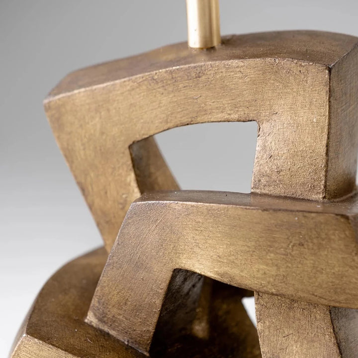 Knot Lamp - French Brass