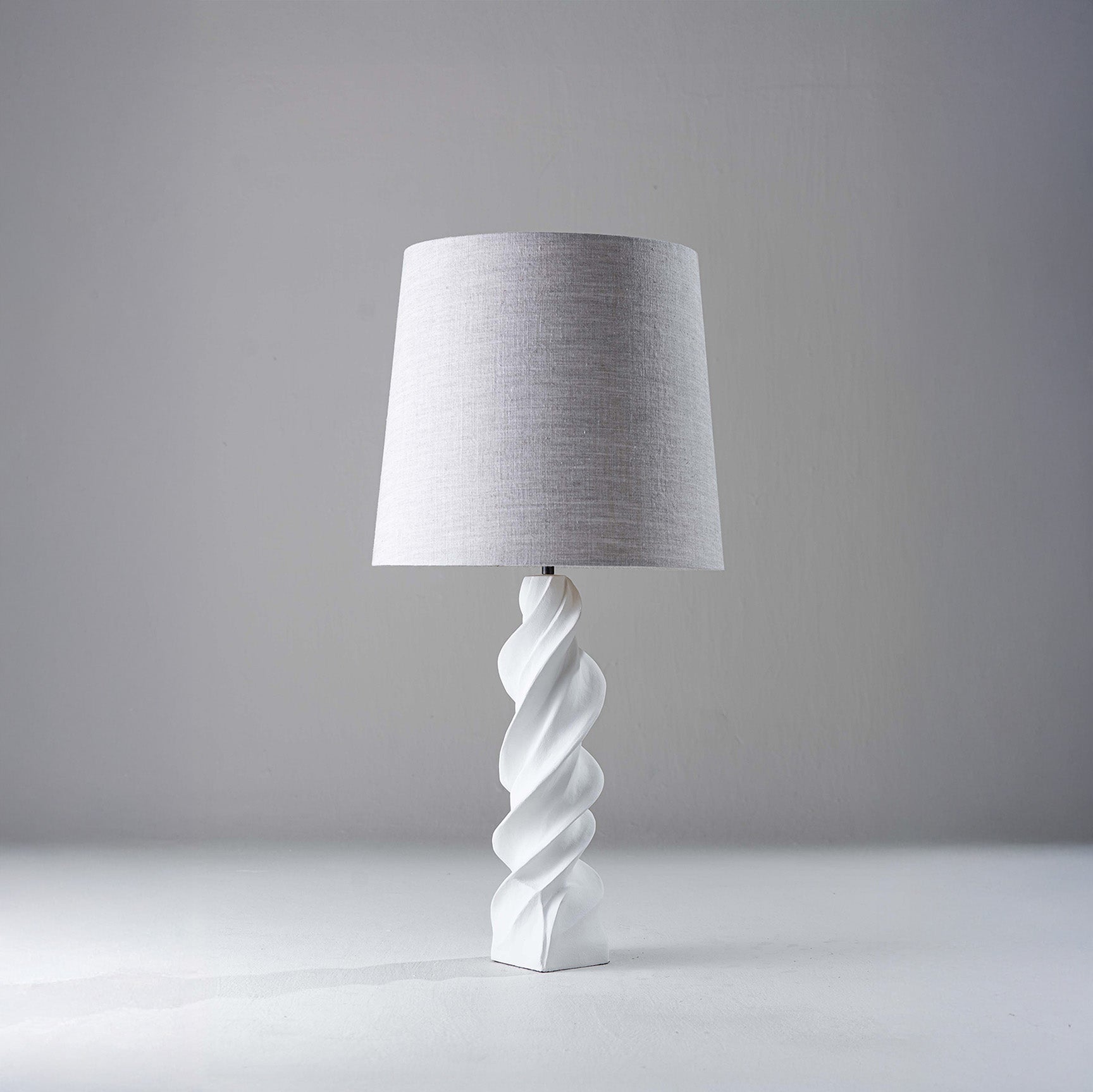 Lucian Lamp - Plaster White