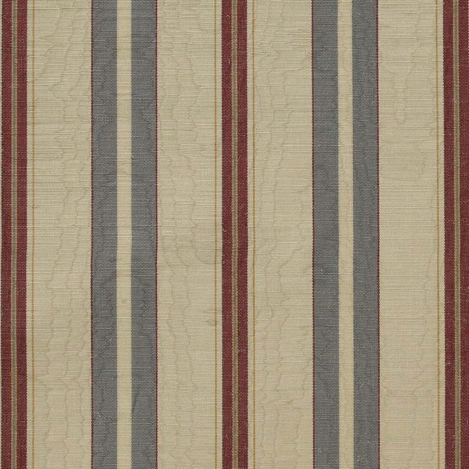 Misa Moire Stripe - Maroon / Grey