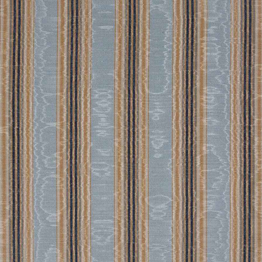 Misa Moire Stripe - Turquoise