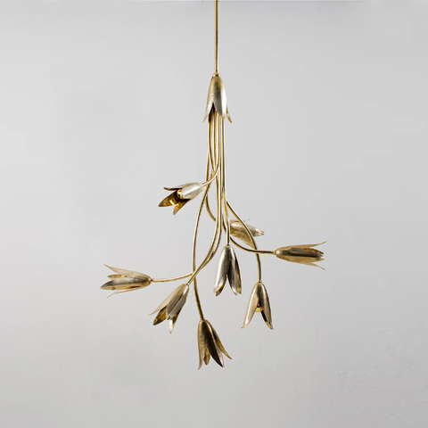 Morales Chandelier - Polished Brass