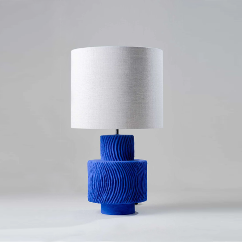 Nash Lamp Large - Electric Blue
