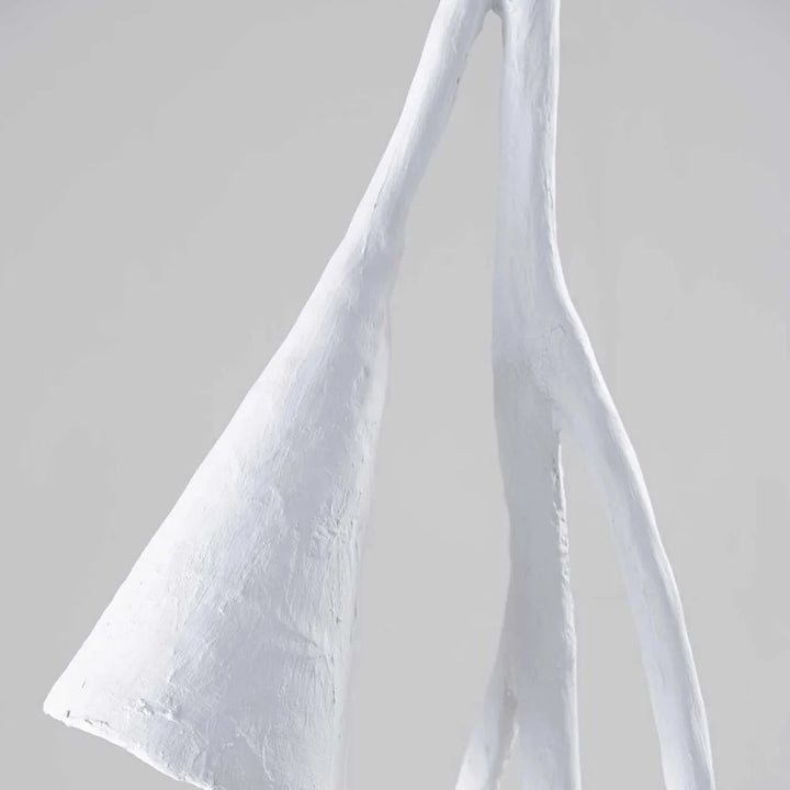 Ophelia Stairwell Ceiling Light Large - Plaster White