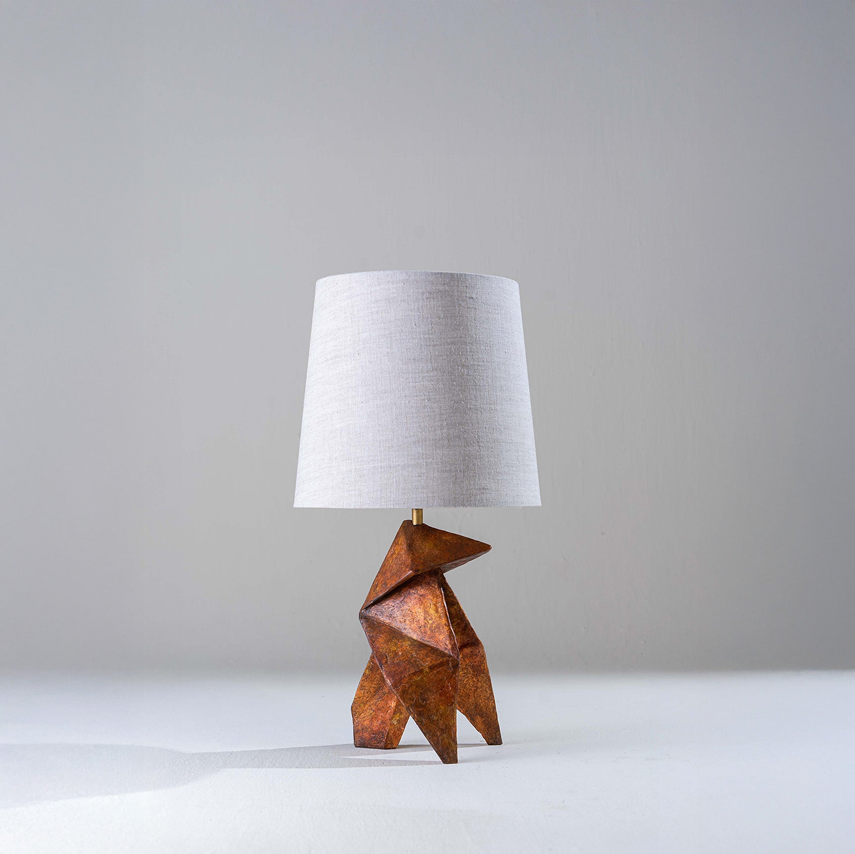 Origami Lamp - King Copper