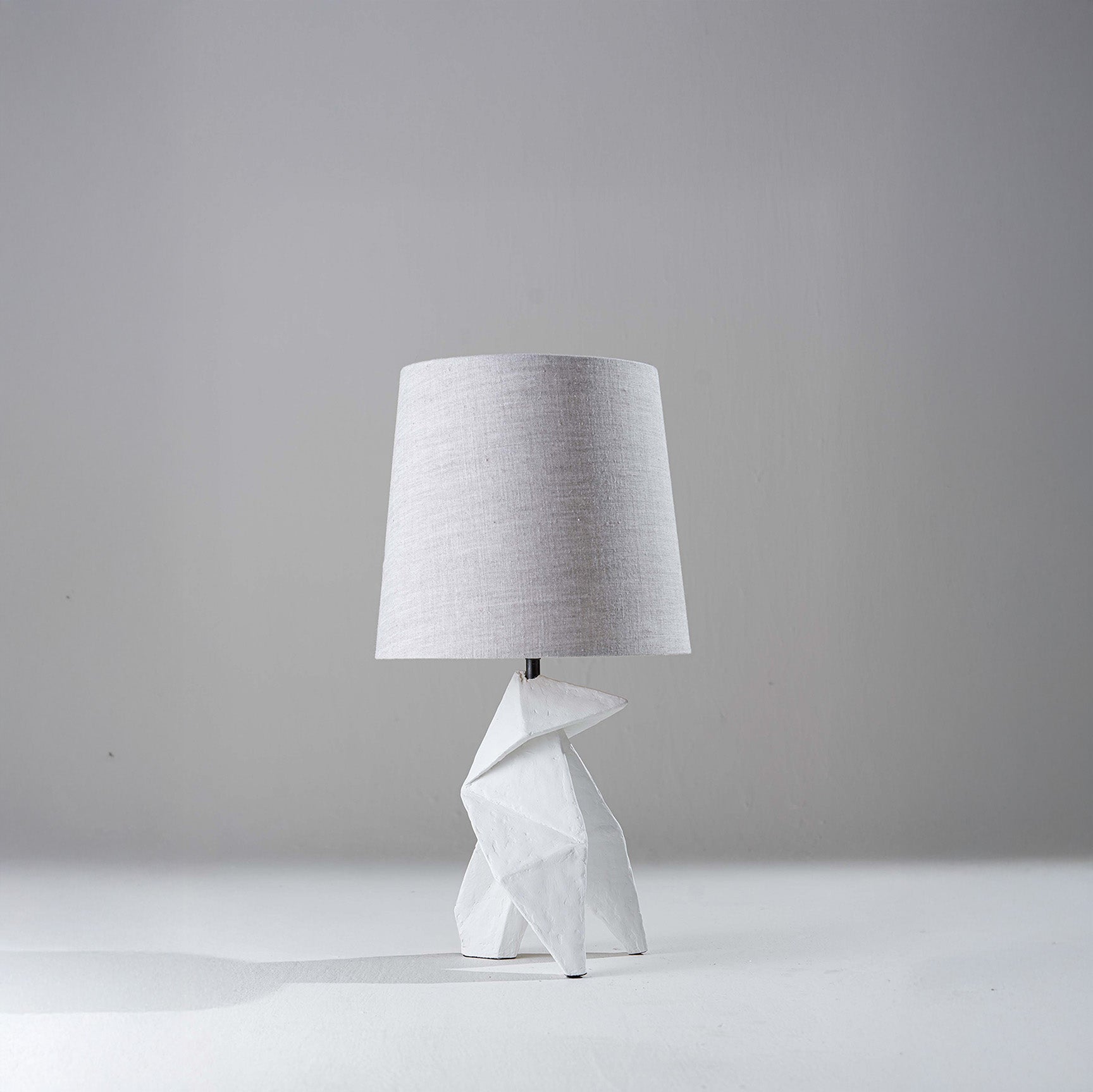 Origami Lamp - Plaster White