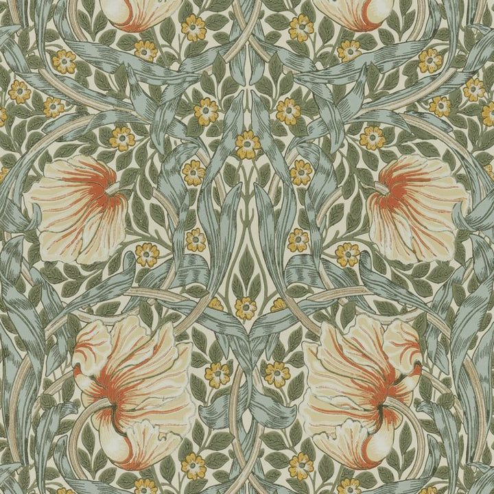 Pimpernel - Bayleaf / Chalk Wallpaper