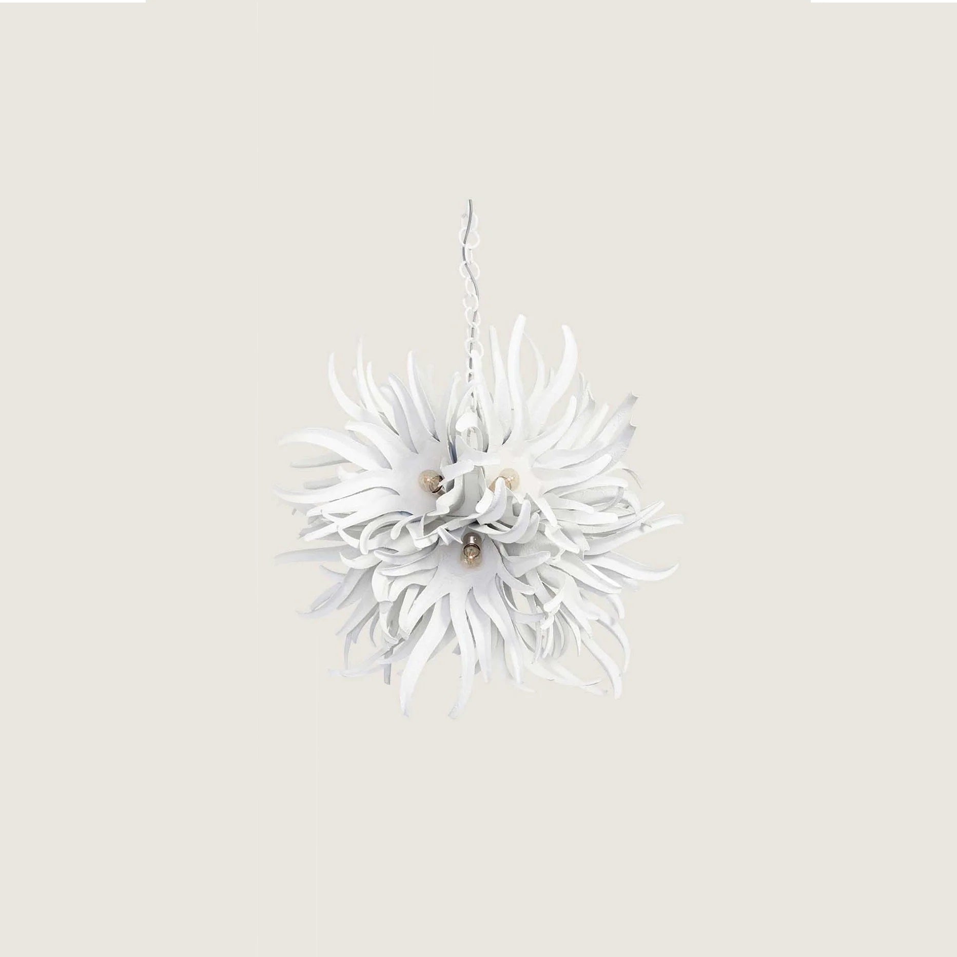 Urchin Chandelier - Flint White