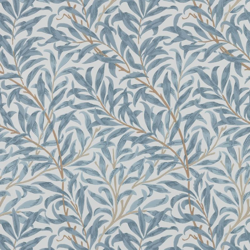 Willow Boughs - Mineral Blue Wallpaper