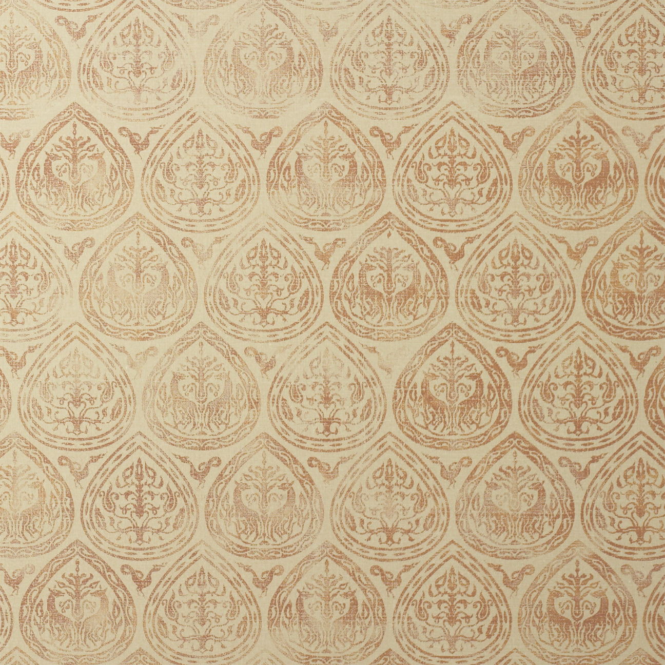 Montague - Amber on Wheat Wallcovering
