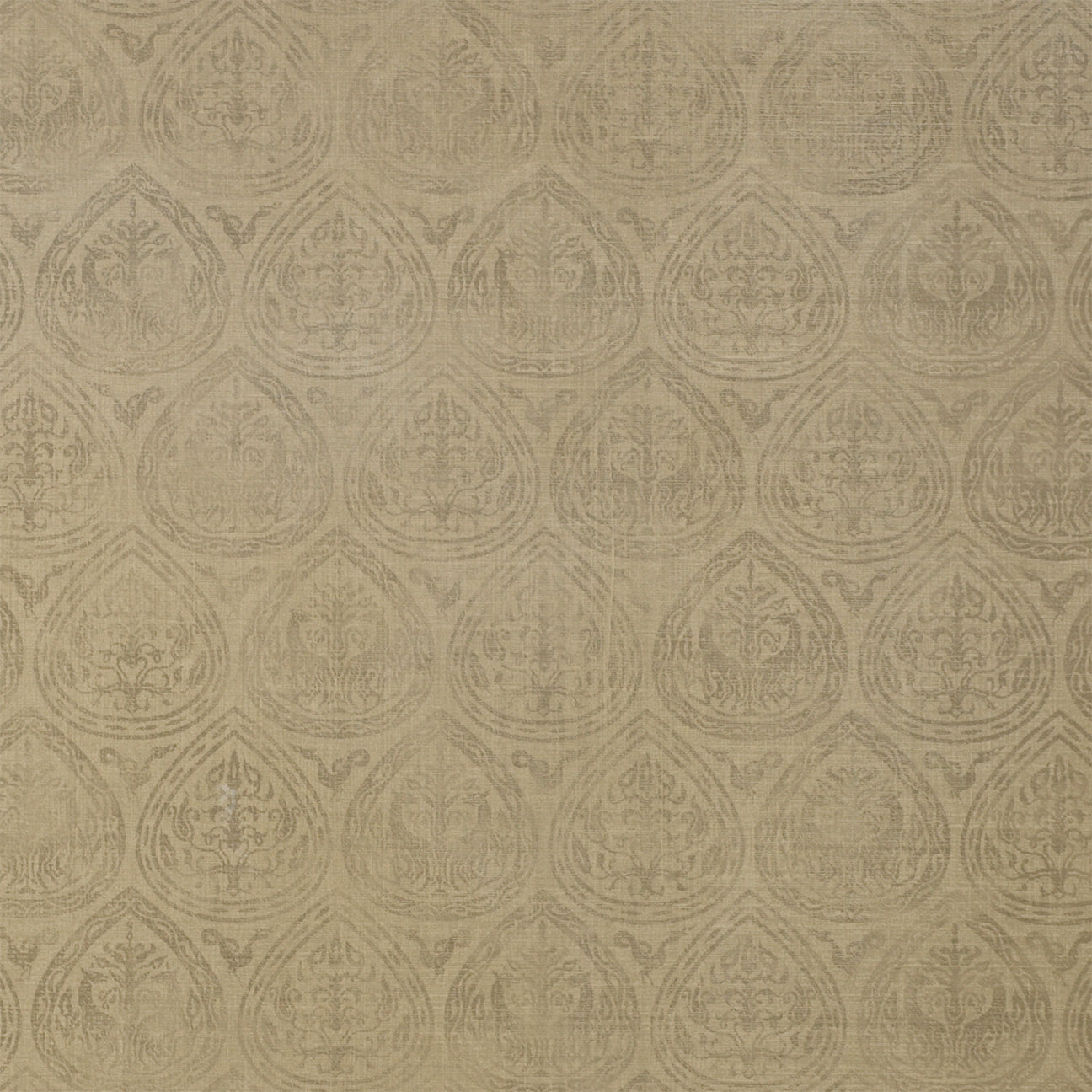 Montague - Caper on Green Tea Wallcovering
