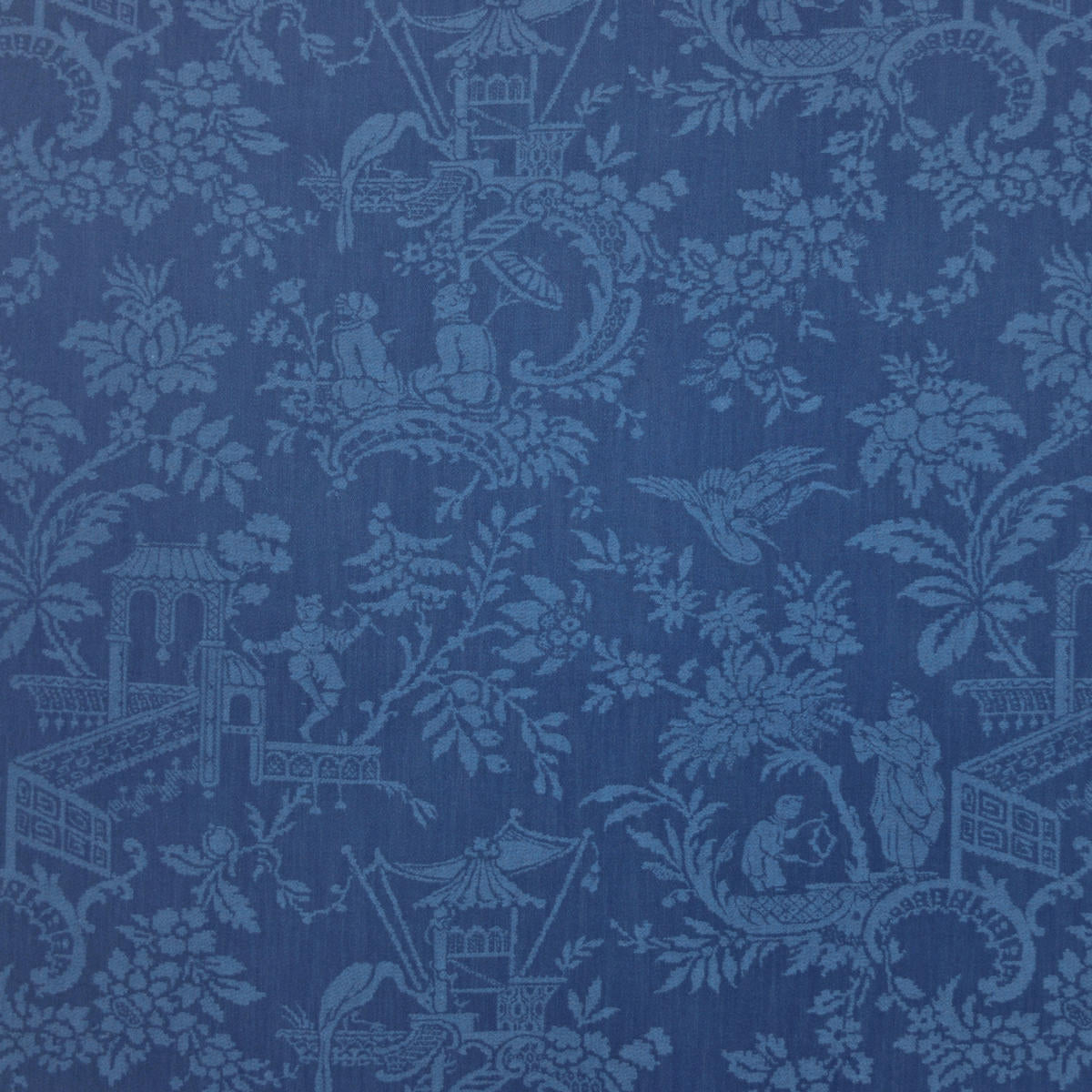 Mandarin Damask - Cobalt
