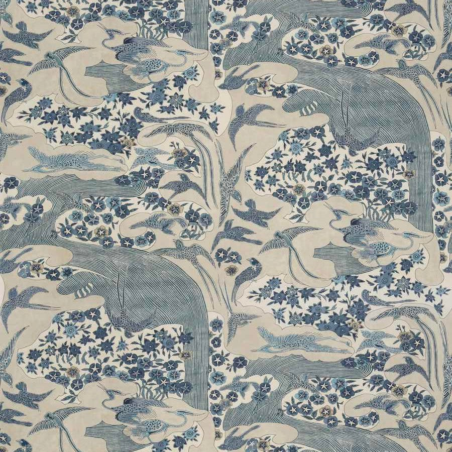 Panneau Japonais - Blues