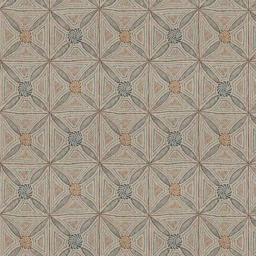 Orissa - Caramel / Indigo