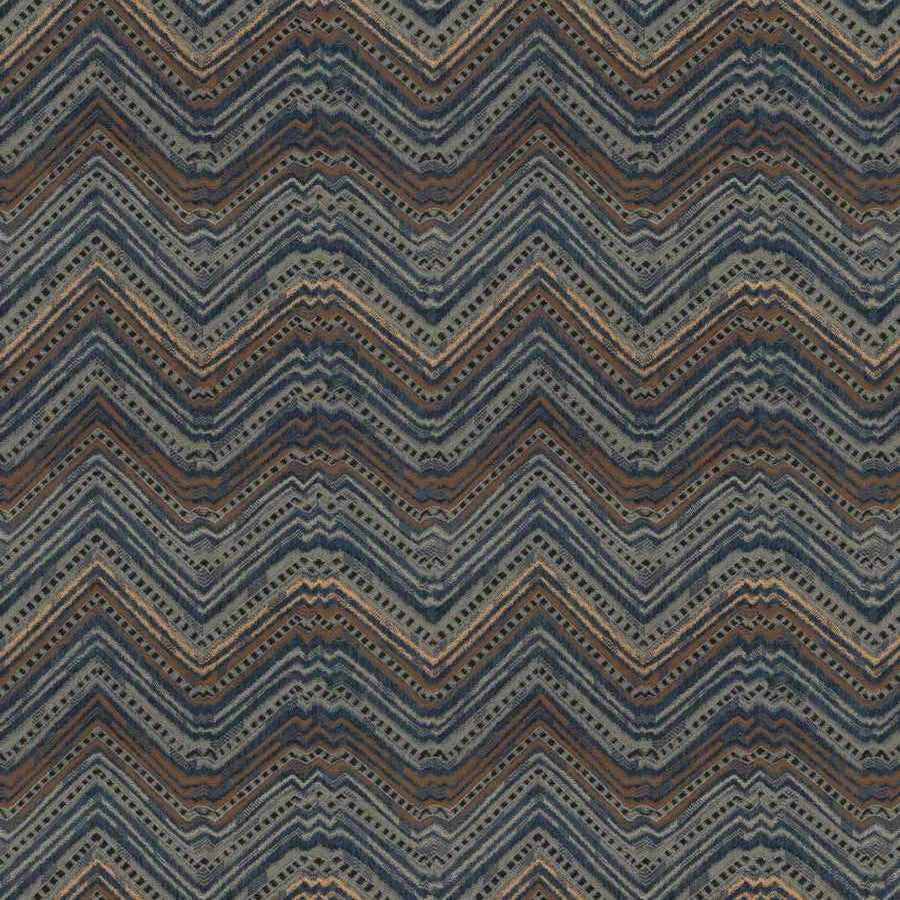 Lehariya Embroidery - Indigo