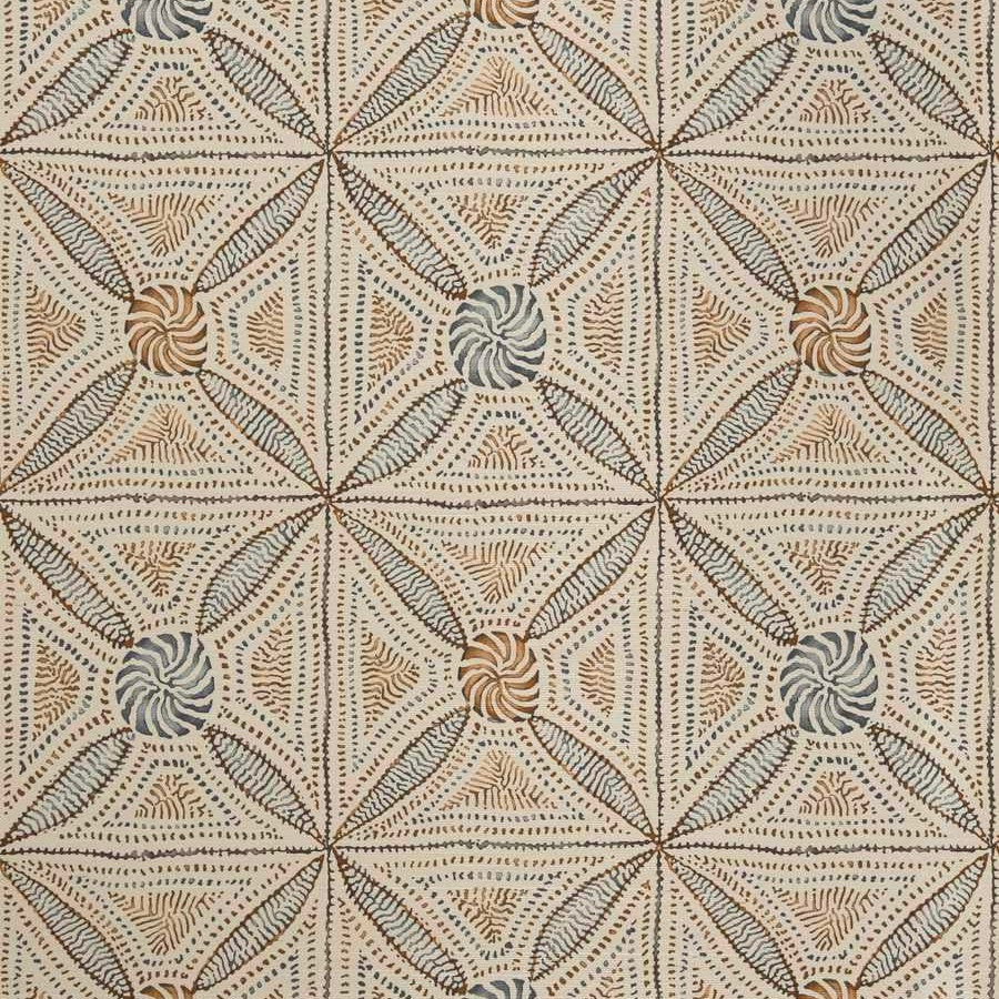 Orissa Sisal - Caramel / Indigo