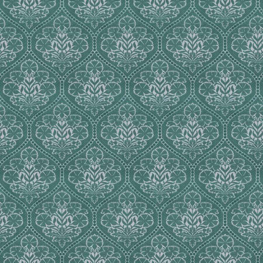 Mughal Silk Velvet - Turquoise