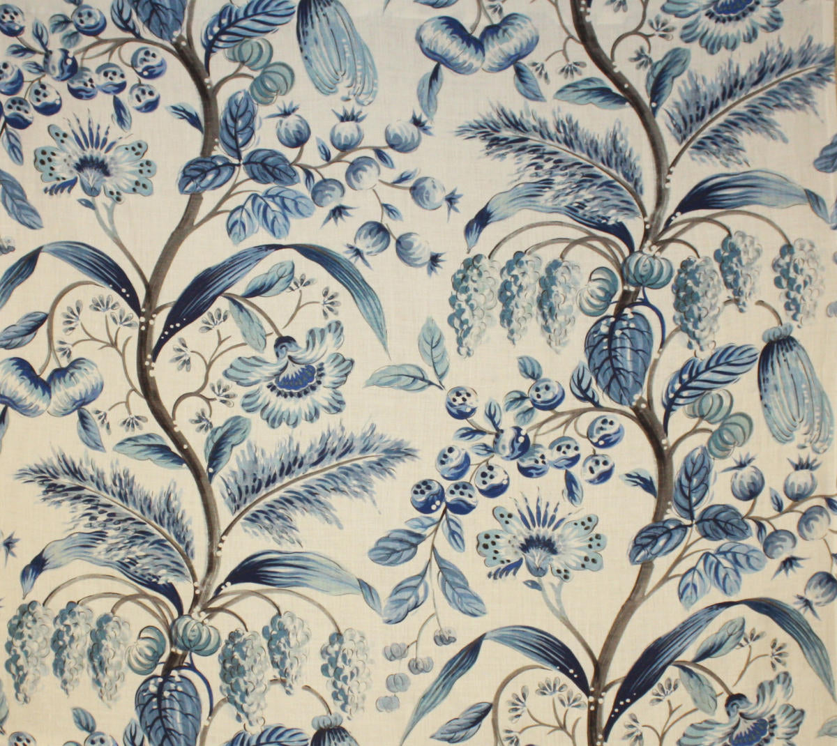 Santorini - Blue Toile