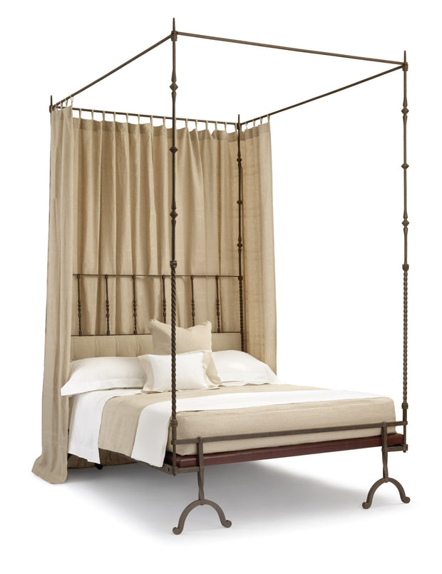 17th Century Italian Iron Bed