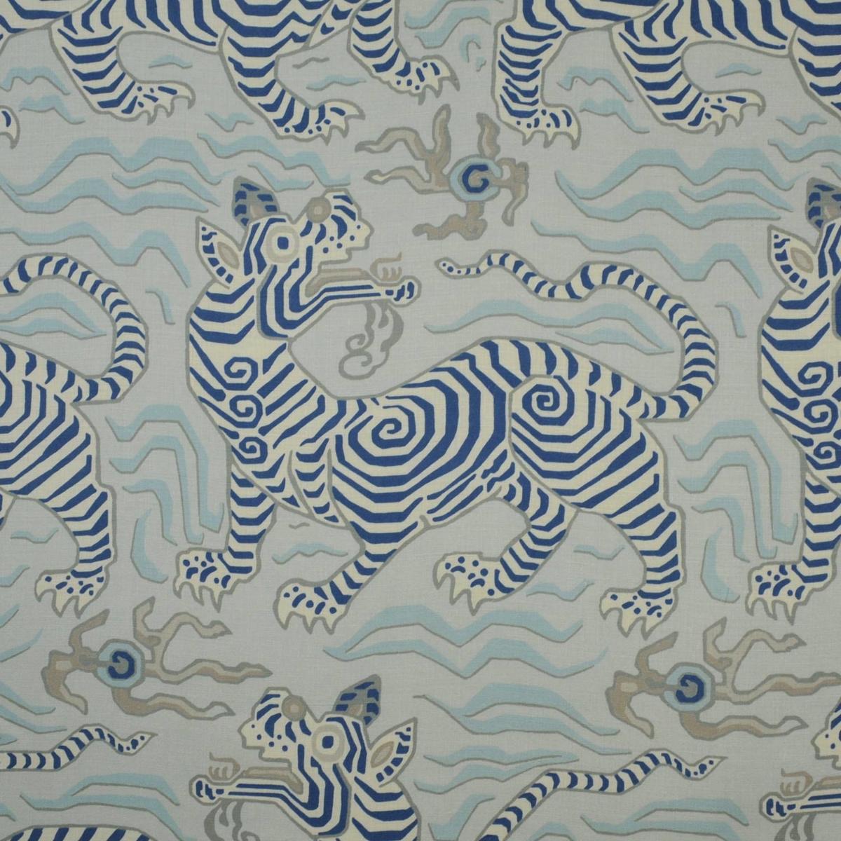 Tibet Print - Pale Blue