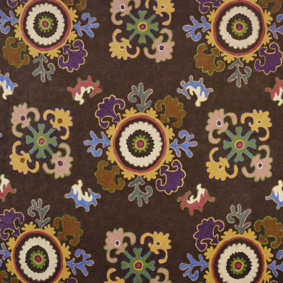 Bukhara Crewel - Brown