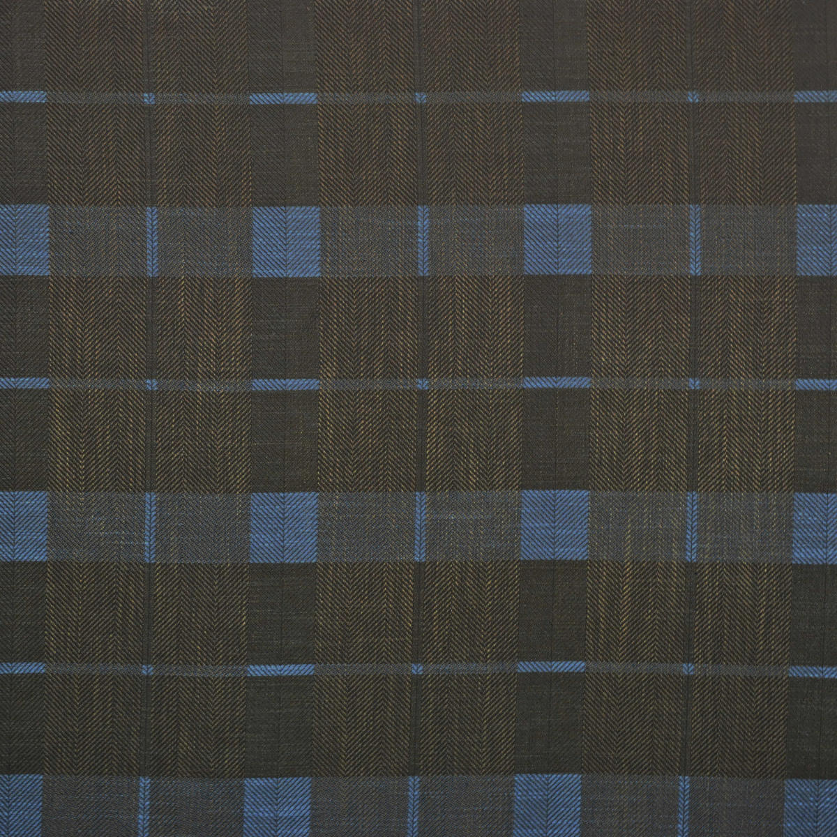Warwick Plaid - Blue Brown