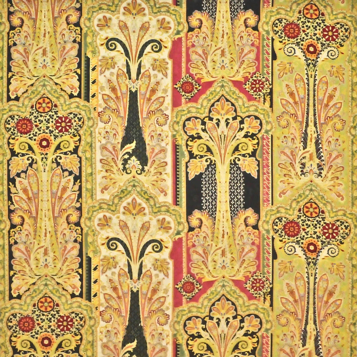 Kerala Paisley - Ochre