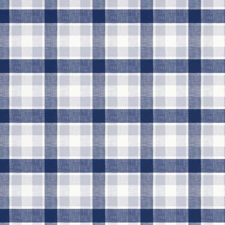 Isle Cotton Check - Blues