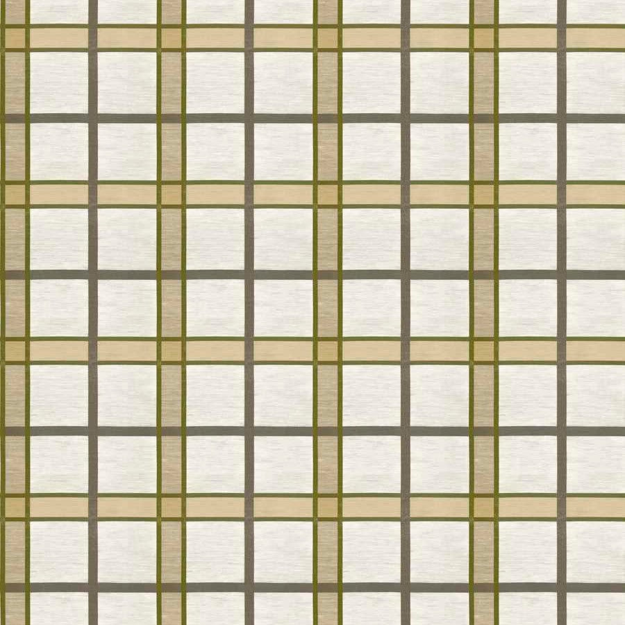 Kensington Check - Olive Gold