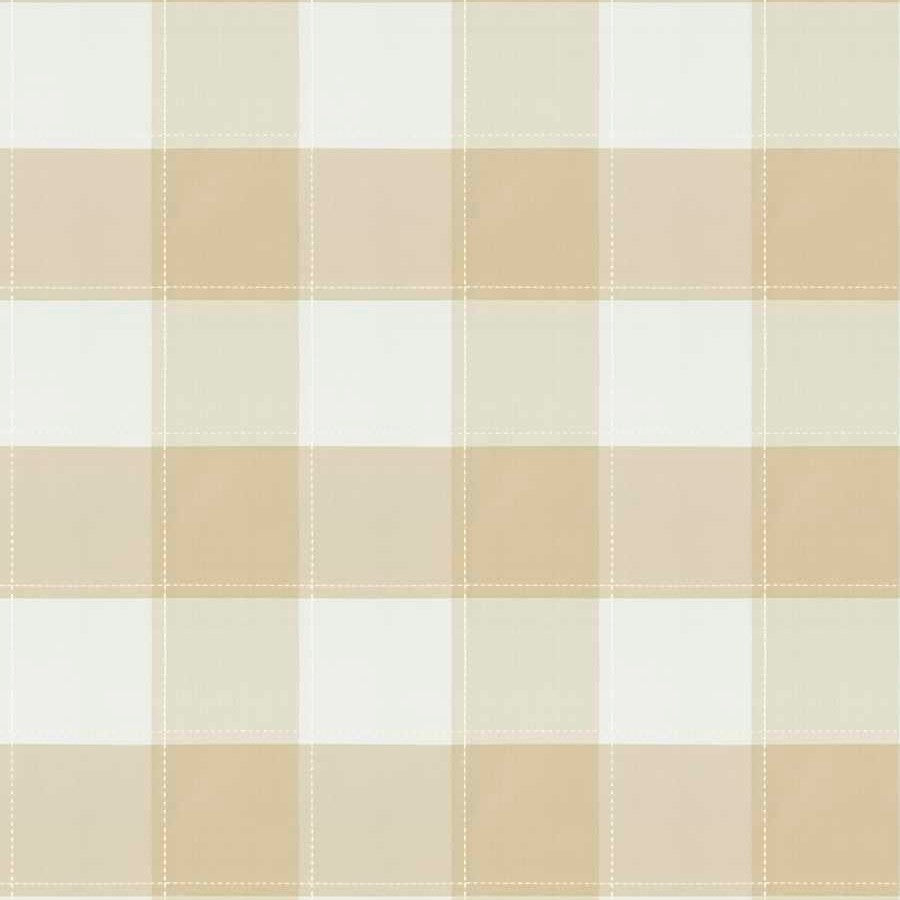 Crane Silk Check - Sand