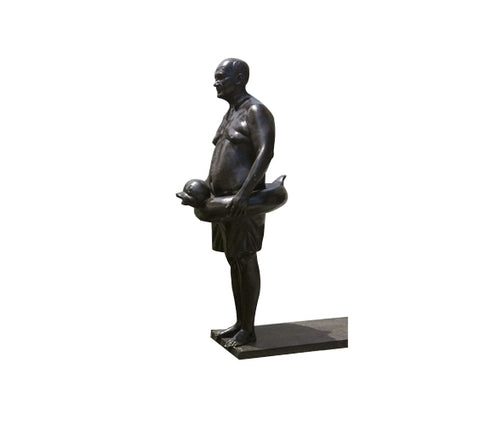 Man On Diving Board