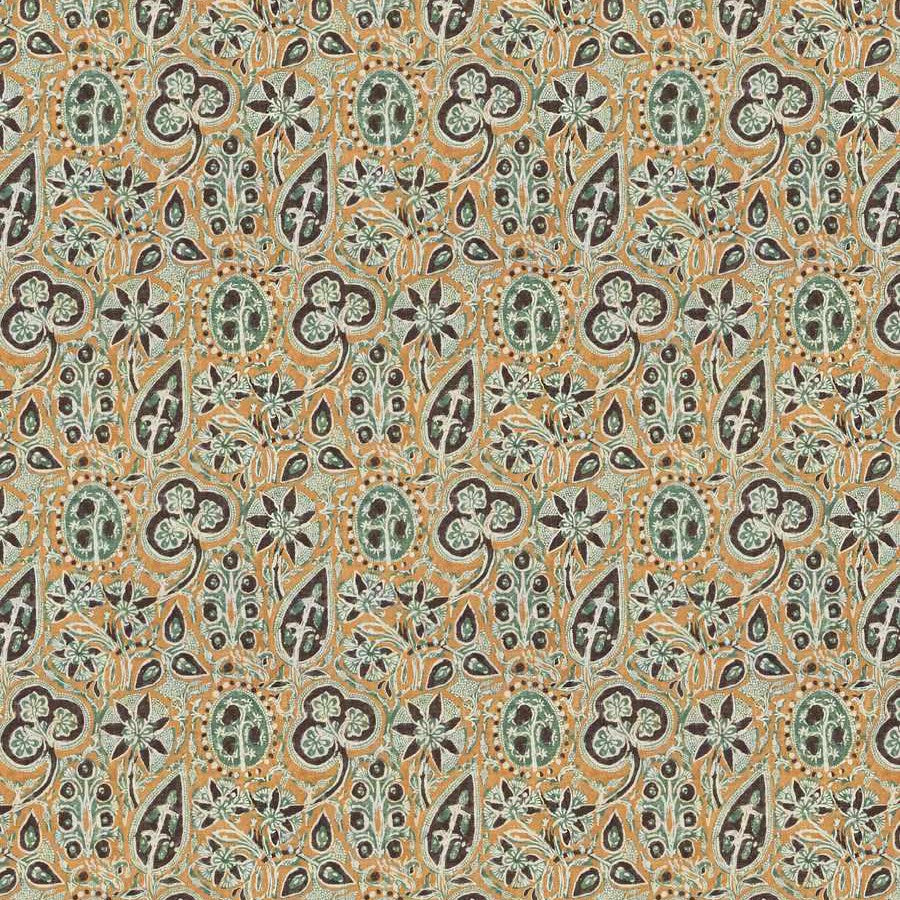 Batik Floral - Papaya
