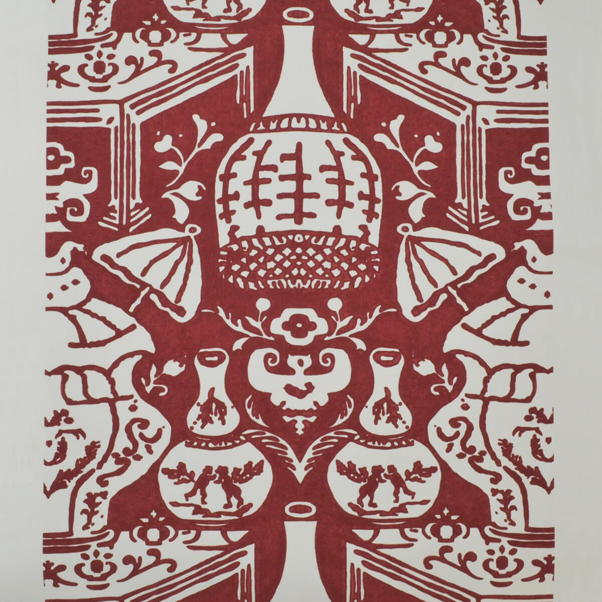 The Vase - Red / White