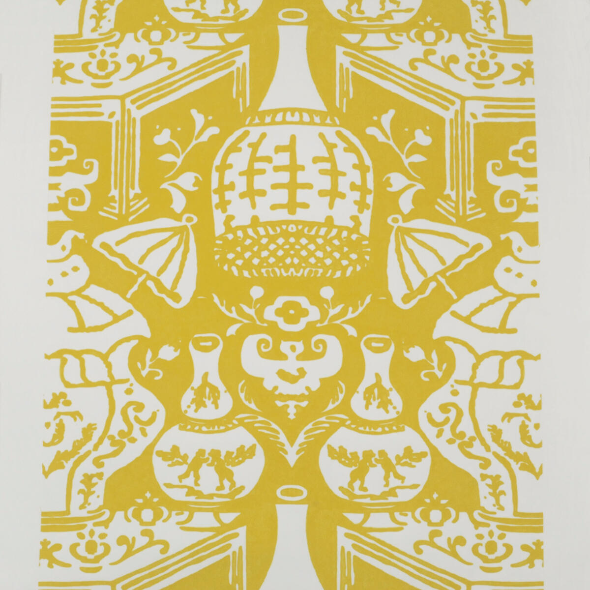 The Vase - Yellow / White*