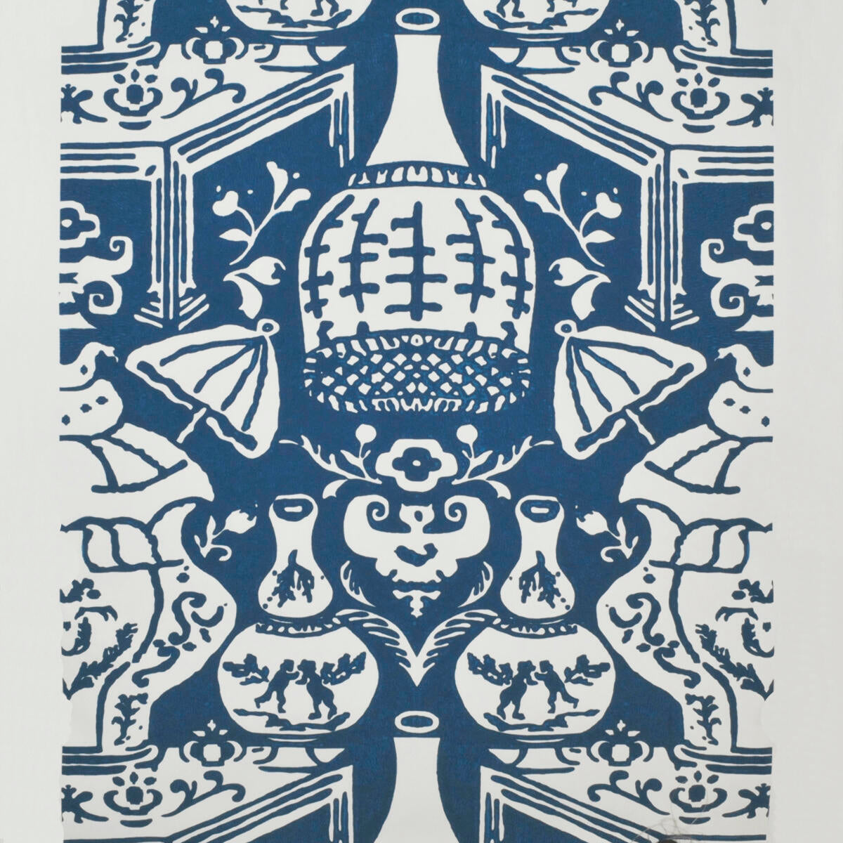 The Vase - Navy Blue    Nc15